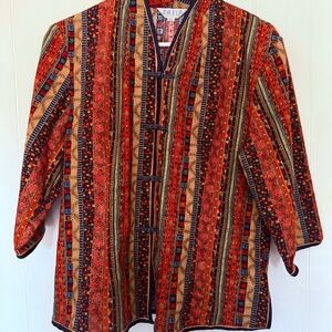 Vintage patterned jacket